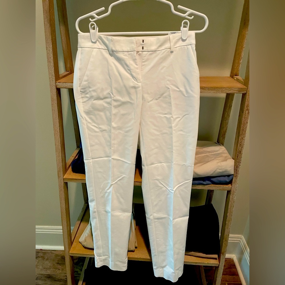 Express Columnist Mid Rise Ankle Pant size 2 White